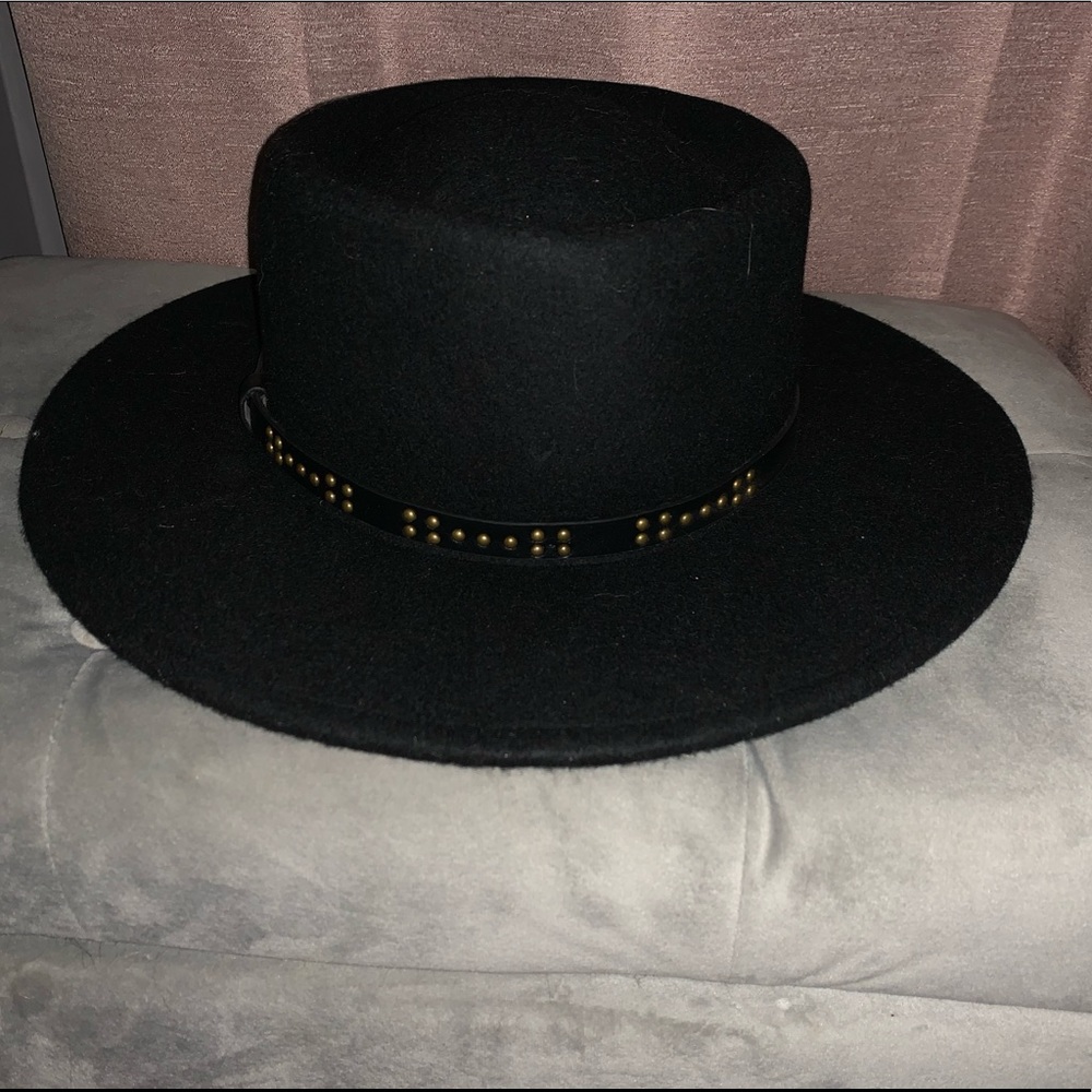 Black Fedora Hat